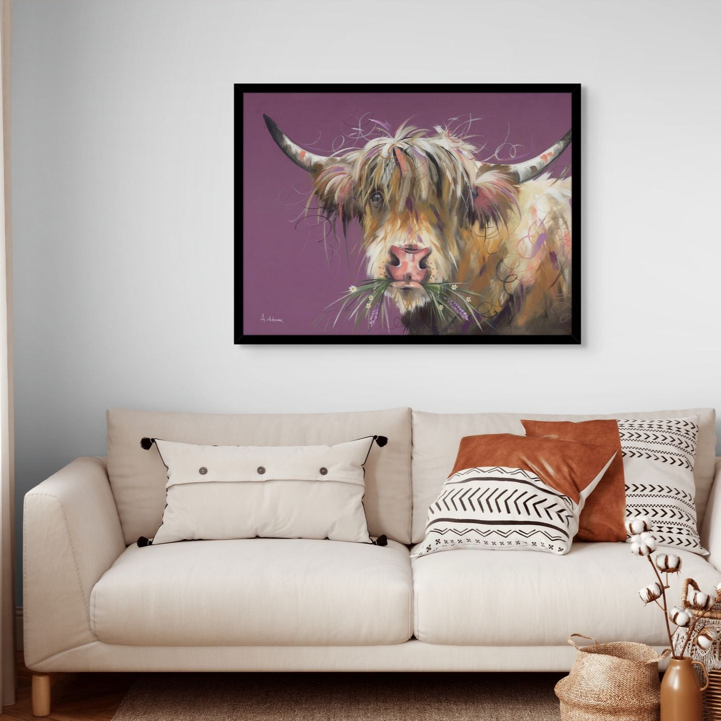 Lavender with Flowers