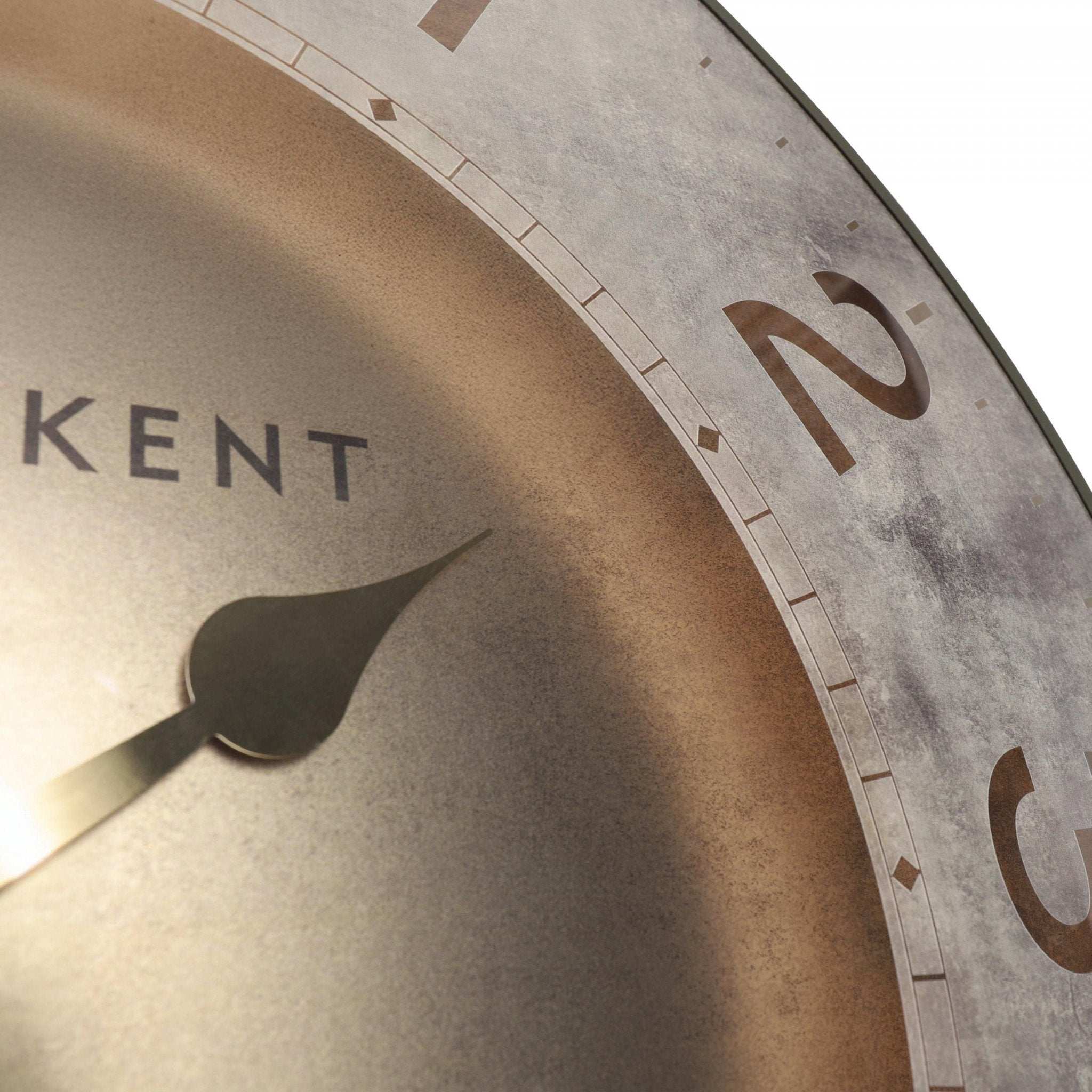 21" Wall Clock Harvest Gold