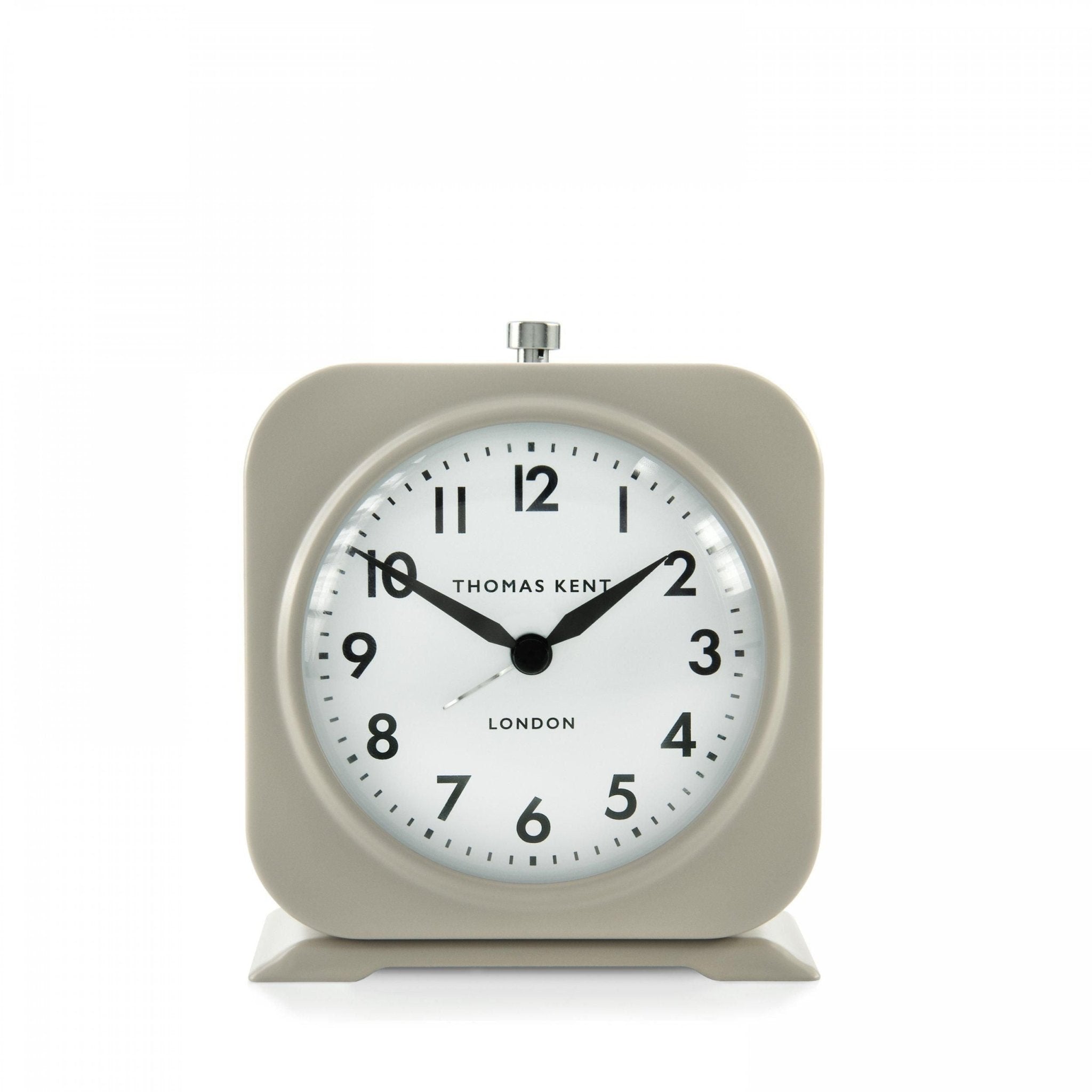 5" Finch Alarm Clock Taupe