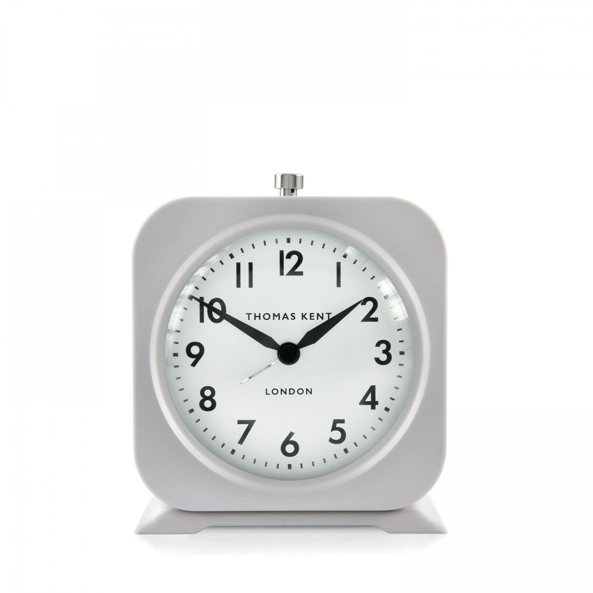 5" Finch Alarm Clock Warm Grey