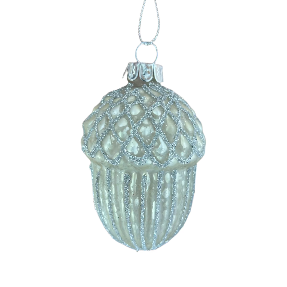 Frosted Glitter Acorn