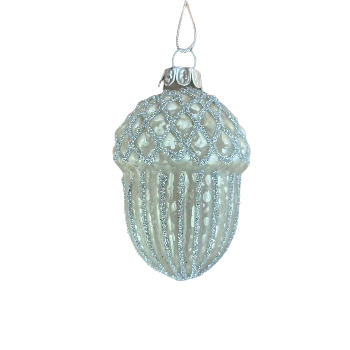 Frosted Glitter Acorn