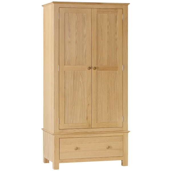 Malmo Double Wardrobe With 1 Drawer