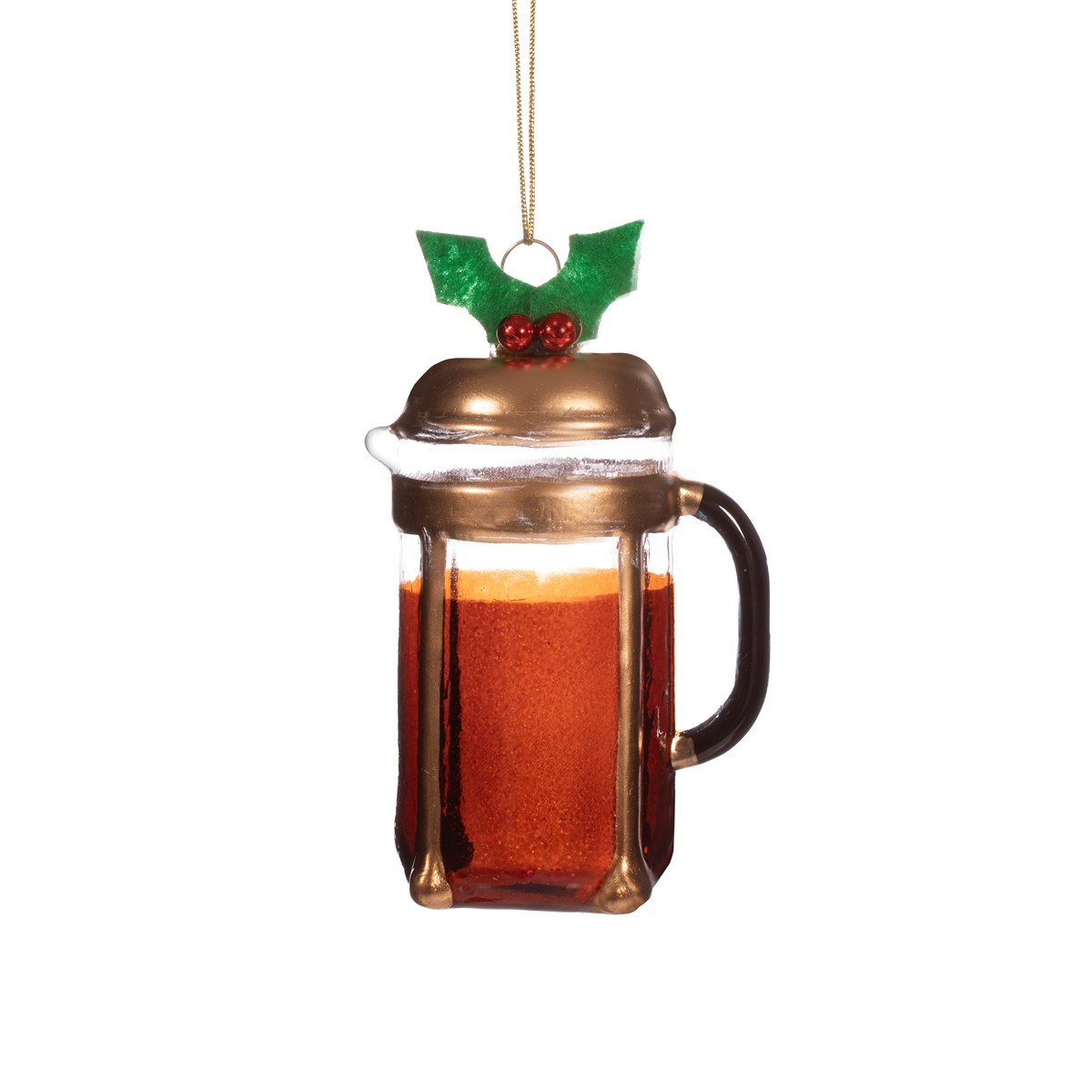 Christmas Cafetière Shaped Bauble