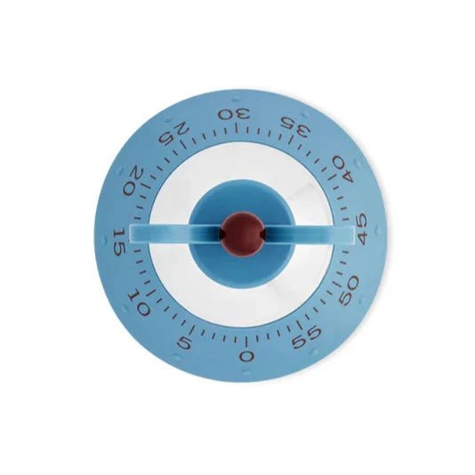 Alessi Kitchen Timer White,Light Blue