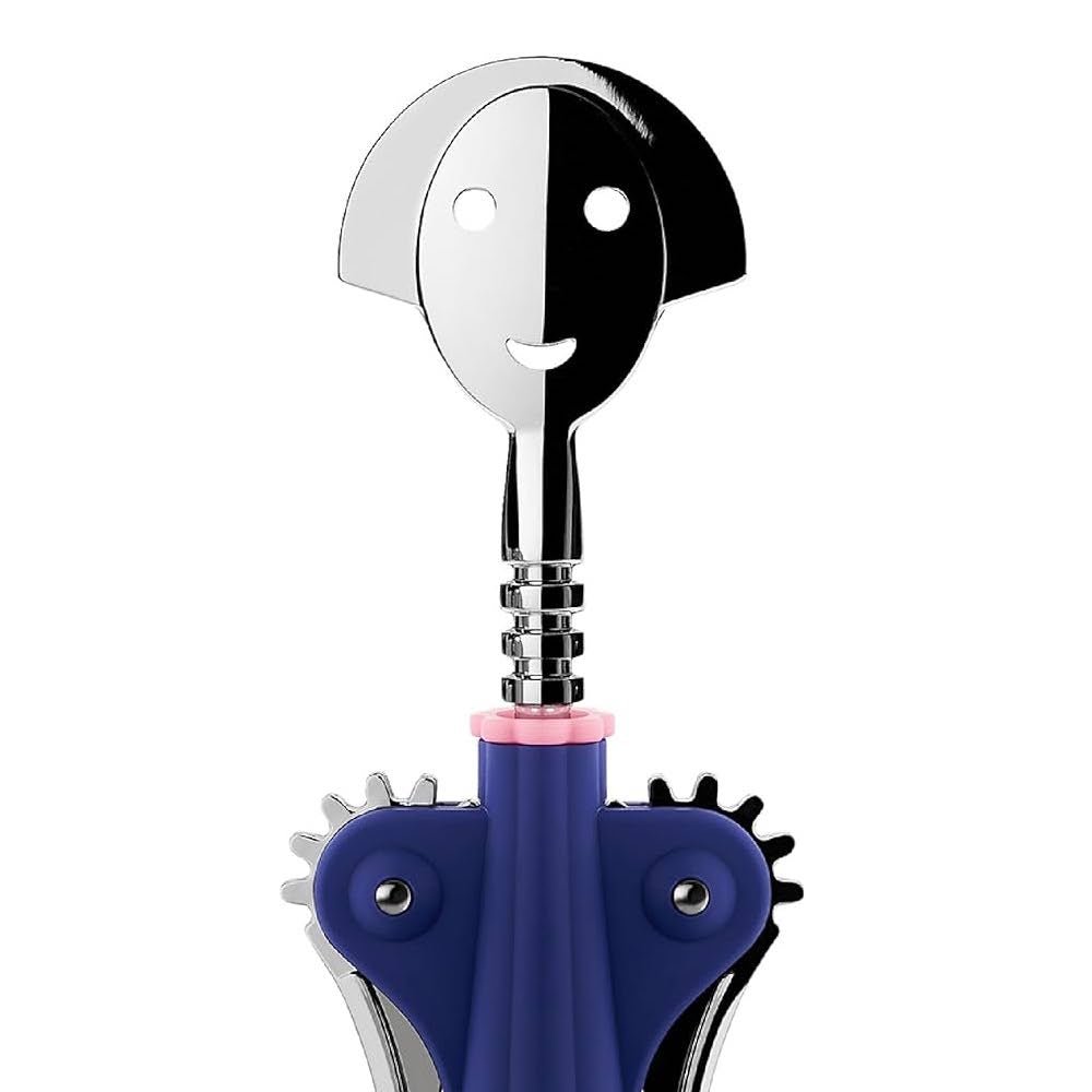 Alessi Sandro Corkscrew Dark Blue