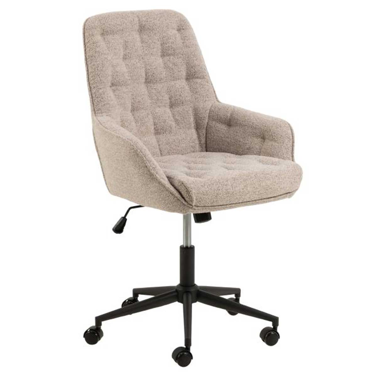 Anderson Desk Chair Beige Fabric
