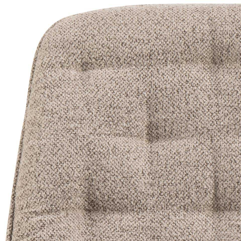 Anderson Desk Chair Tan Faux Leather,Beige Fabric