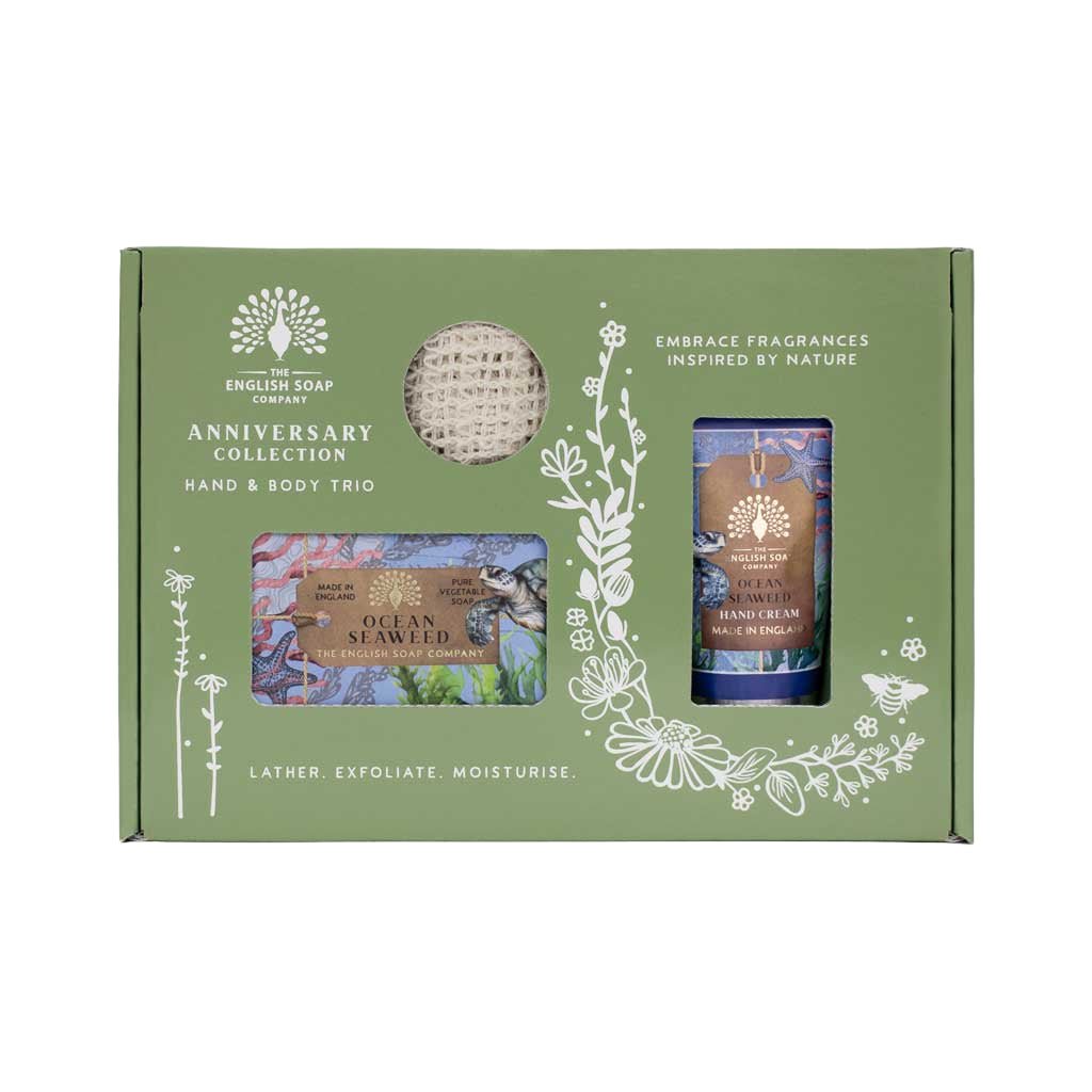 Anniversary Ocean Seaweed Hand & Body Trio Gift Set