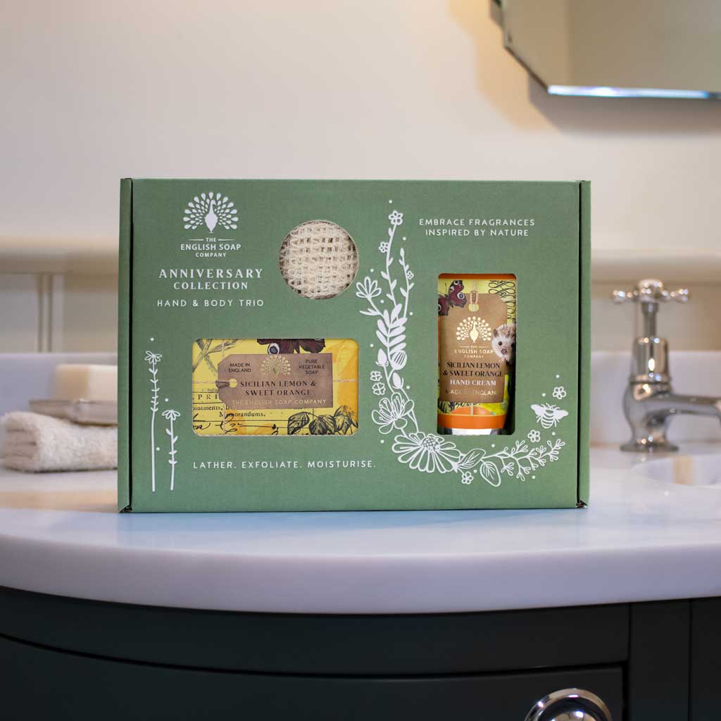 Anniversary Sicilian Lemon & Orange Hand & Body Trio Gift Set