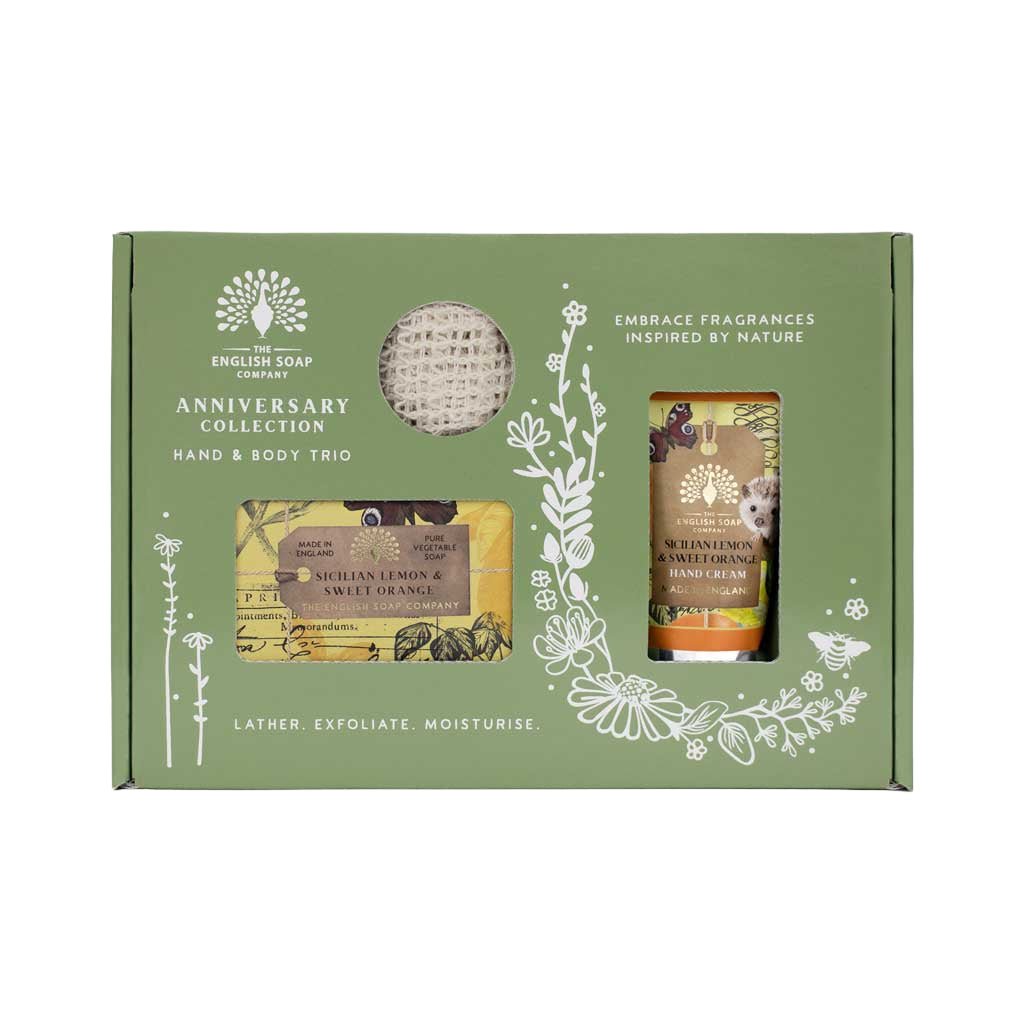 Anniversary Sicilian Lemon & Orange Hand & Body Trio Gift Set