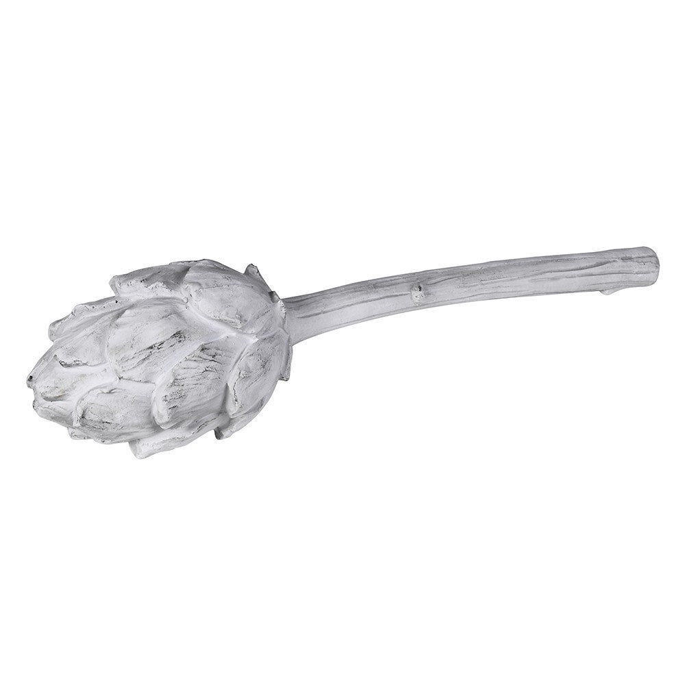 Antique Style White Artichoke Decoration