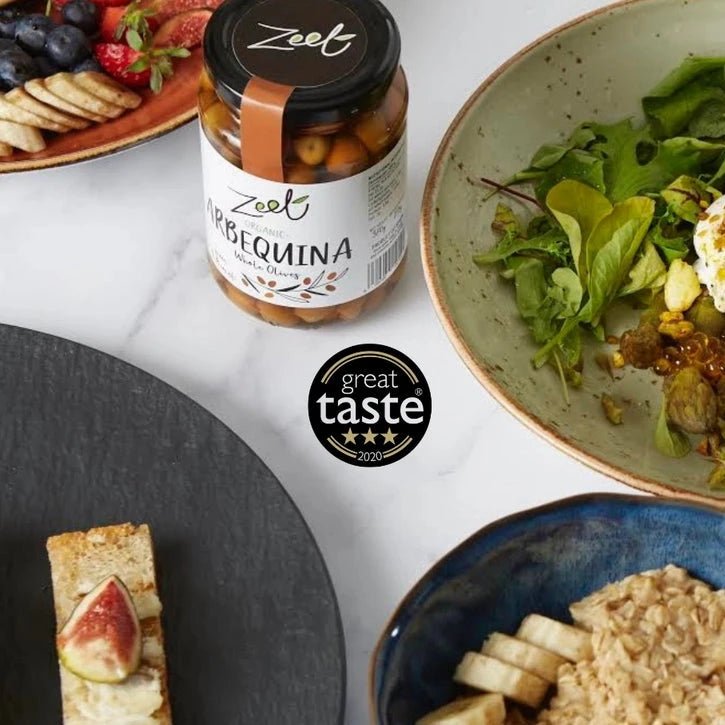 Arbequina Organic Olives 210G