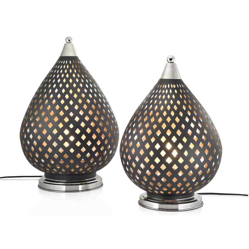 Babloo Quilt Lamp, Medium