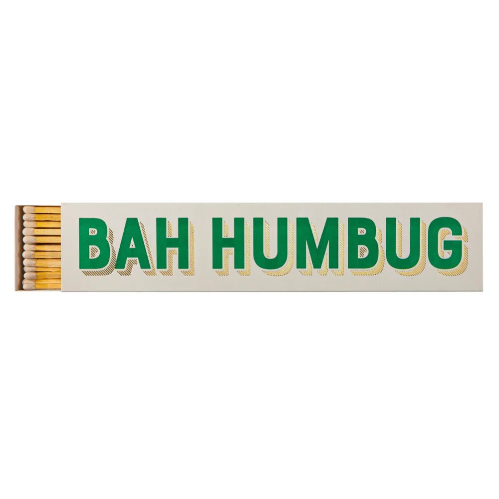 Bah Humbug Long Safety Matches - Angela Reed -