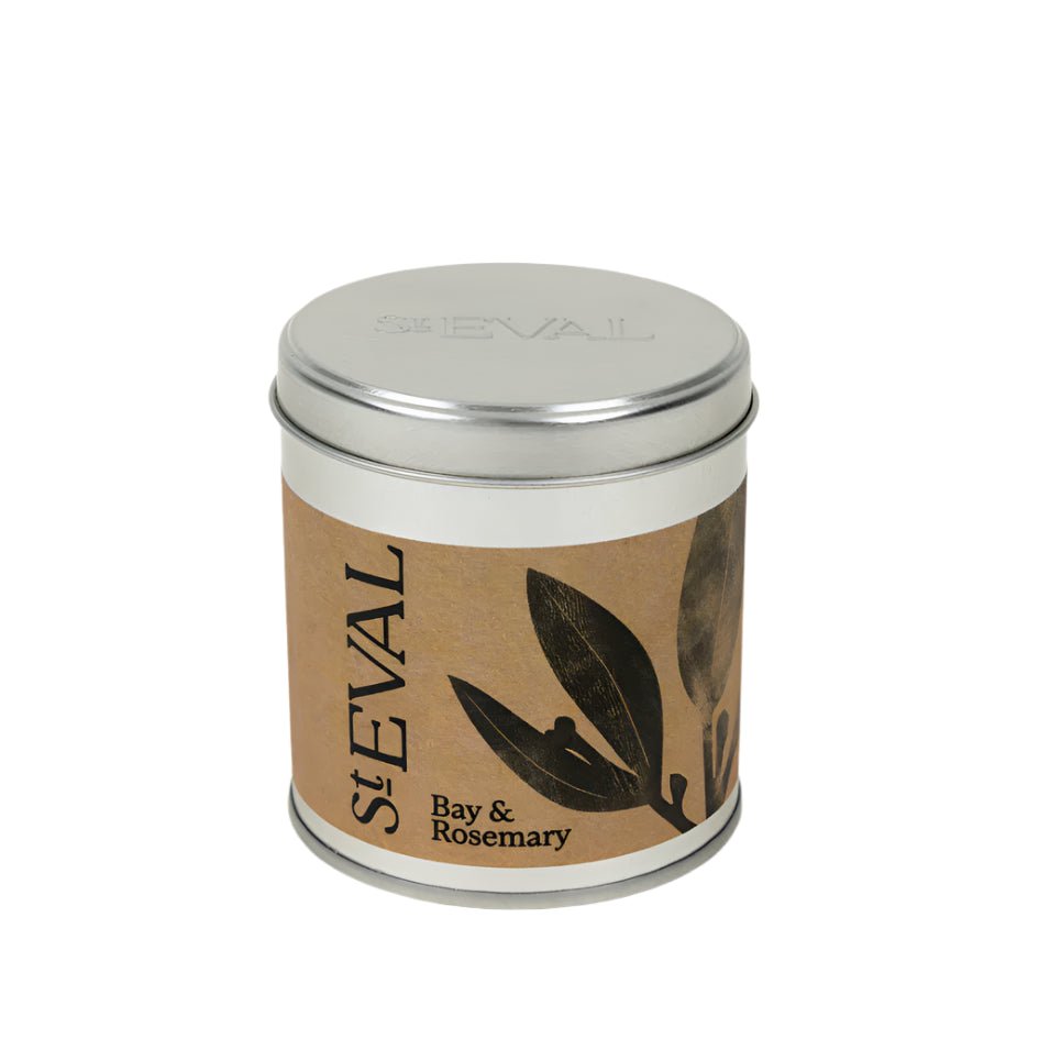 Bay & Rosemary Scented Tin Candle