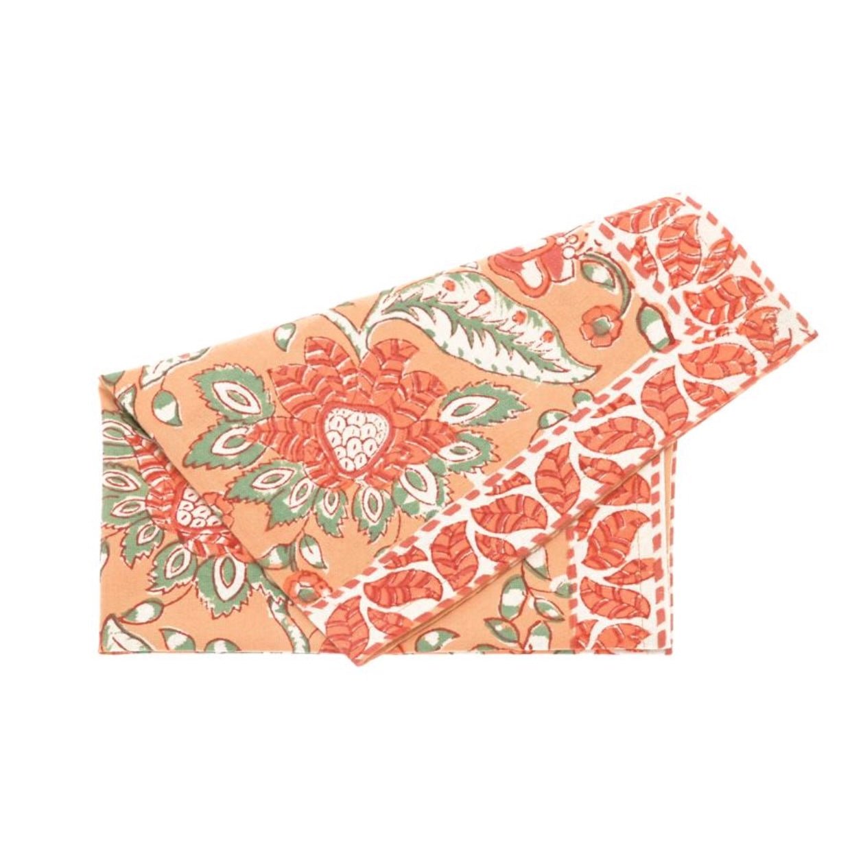 Beatrice Handblock Printed Napkin, Set of Two