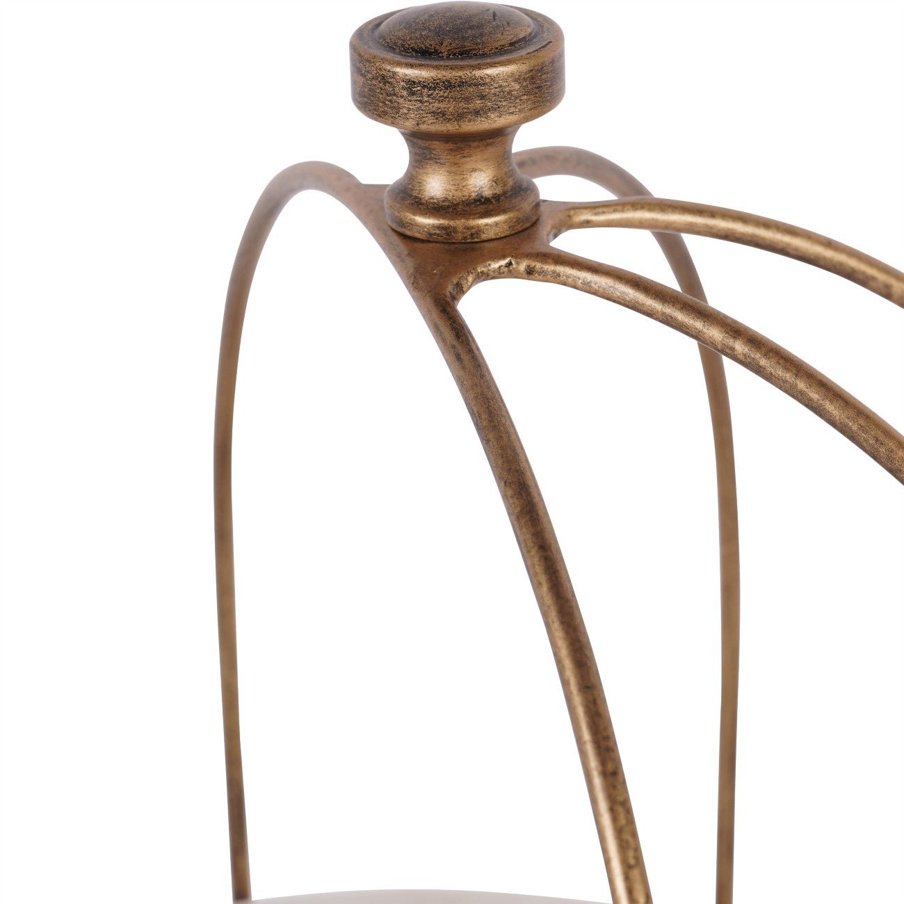 Belvedere Gold 2 Tiered Stand