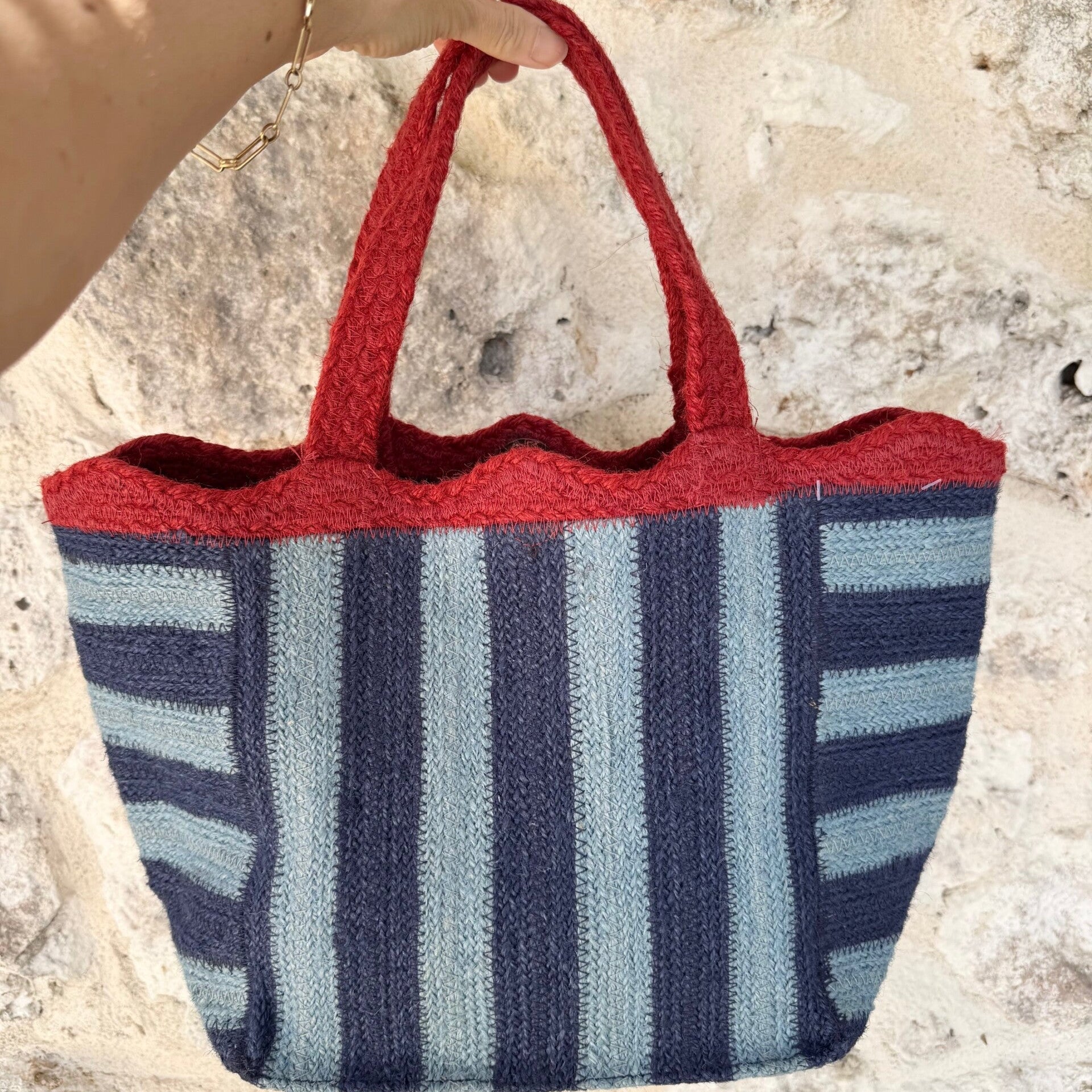 Beni Bag, Blueberry, Large - Angela Reed -