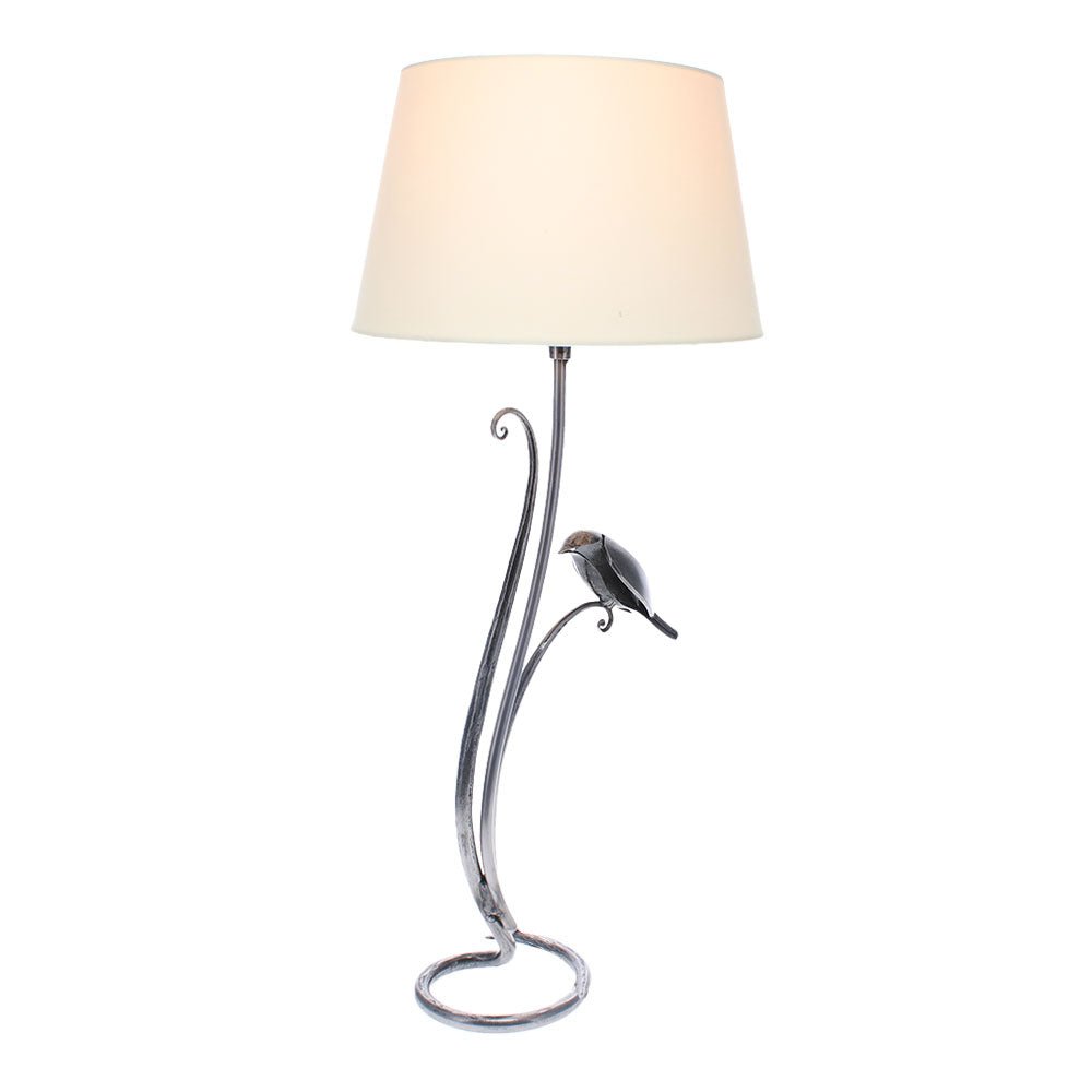 Bird Lamp with 12" Shade