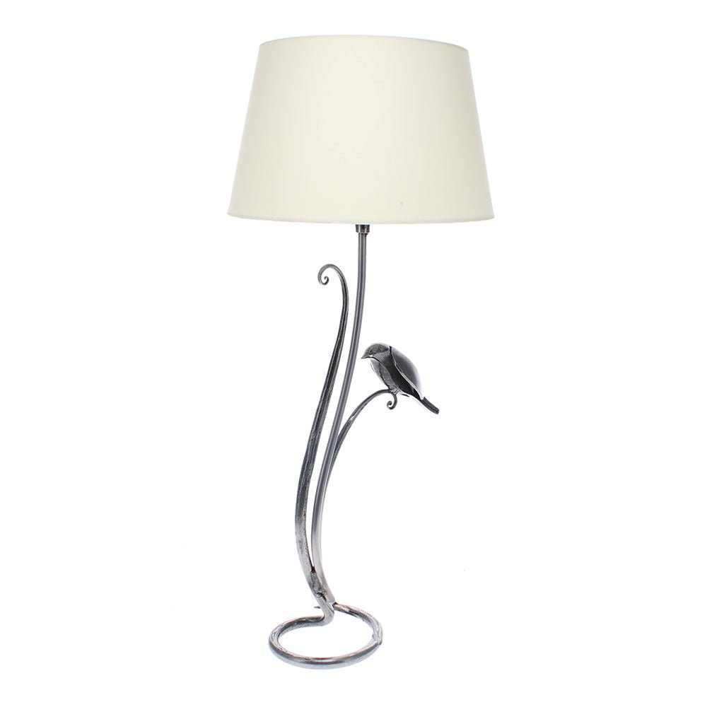 Bird Lamp with 12" Shade