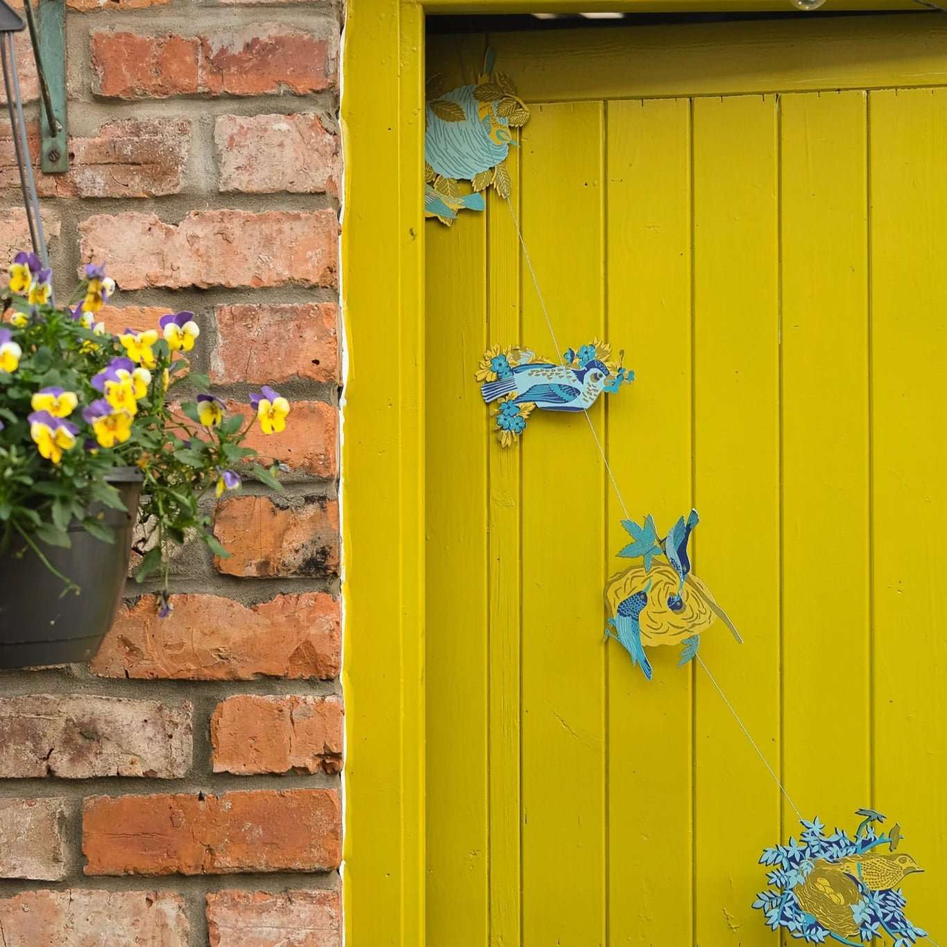 Birds Nest Paper Garland