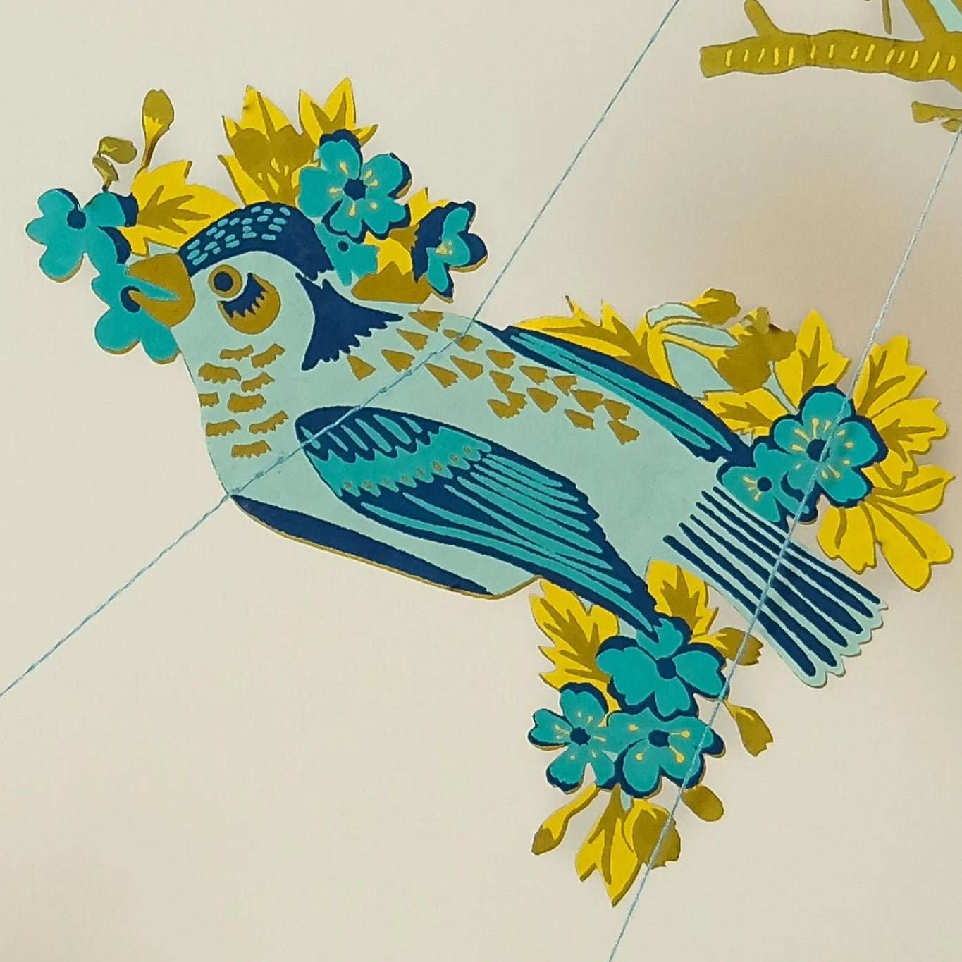 Birds Nest Paper Garland