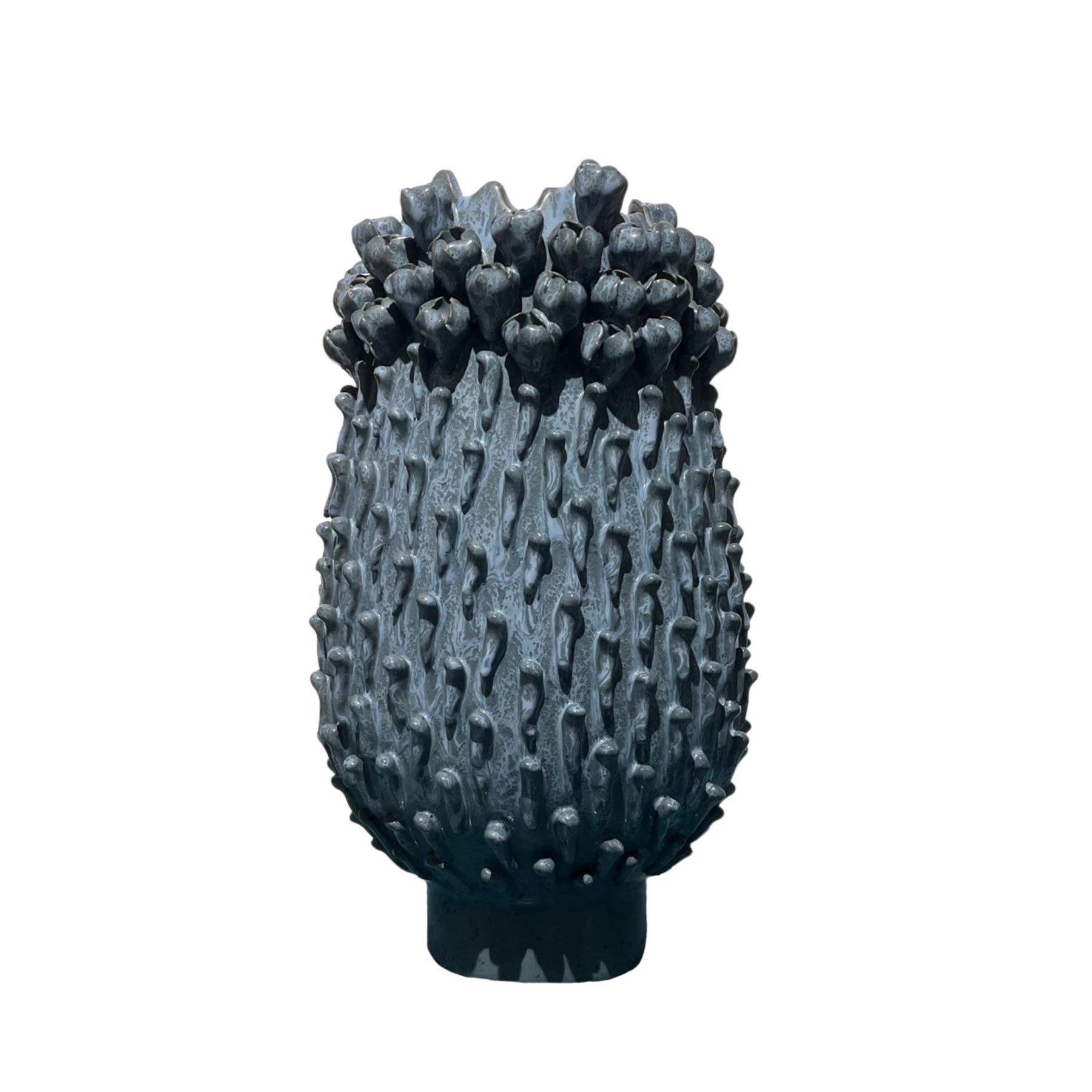 Blue Coral Vase Tall