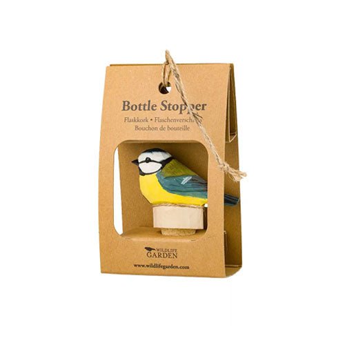 Blue Tit Bottle Stopper