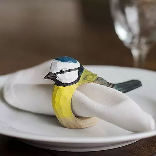 Blue Tit Napkin Ring