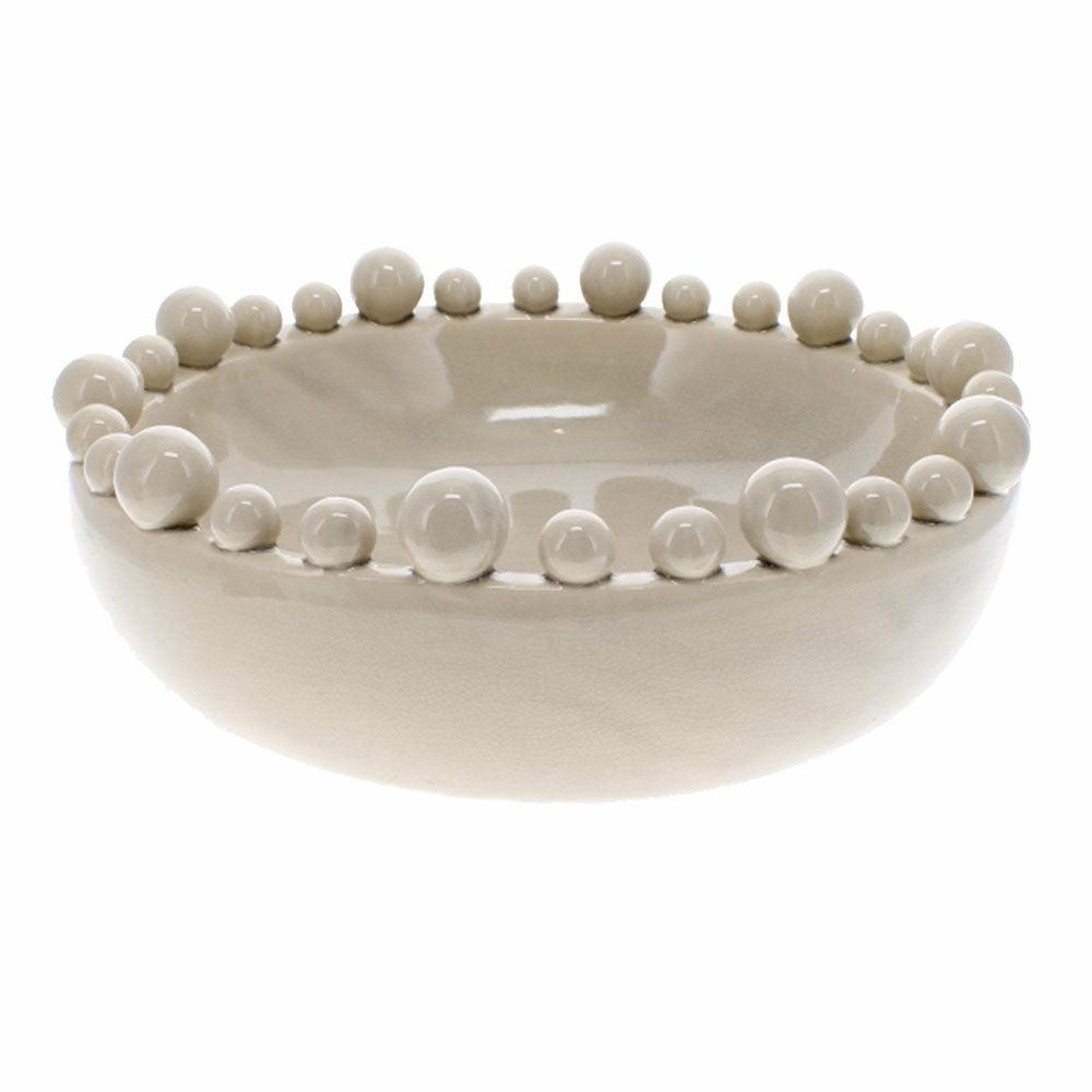 Bobble Bowl, Cream