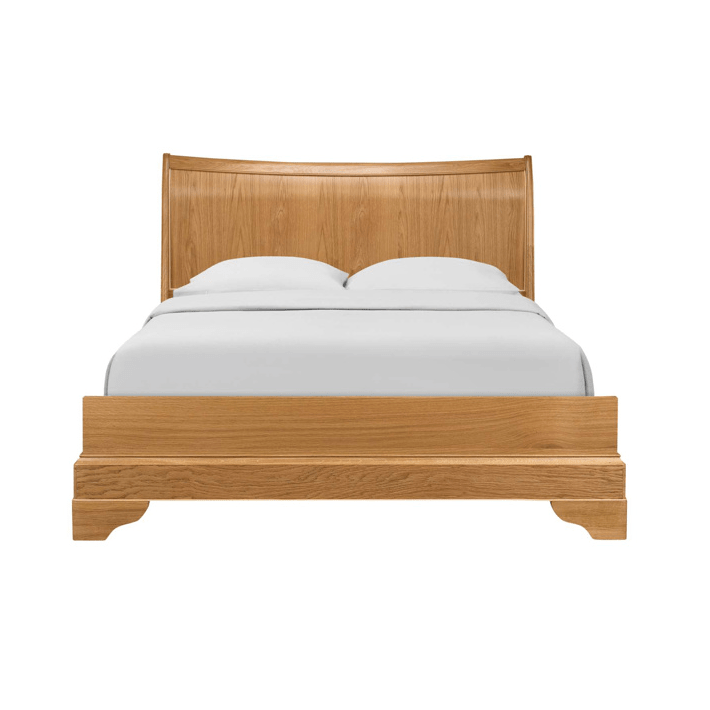 Bordeaux Oak Sleigh Bedstead - Angela Reed -