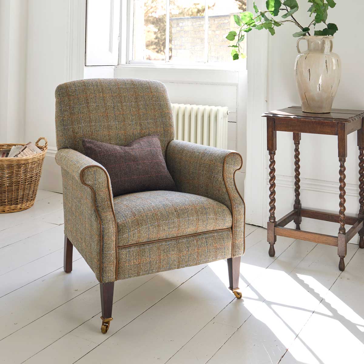 Bowmore Tweed Armchair