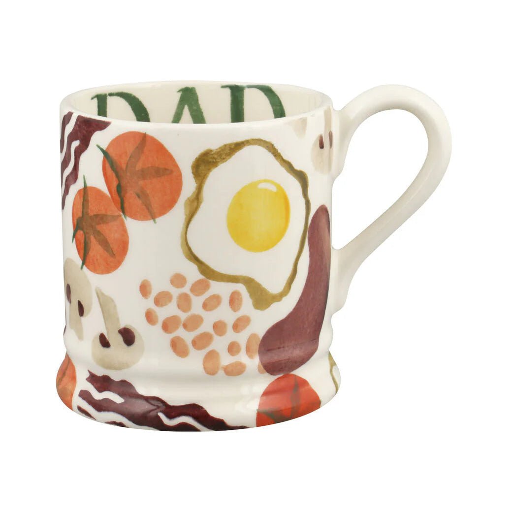 Breakfast Dad Mug, 1/2 Pint