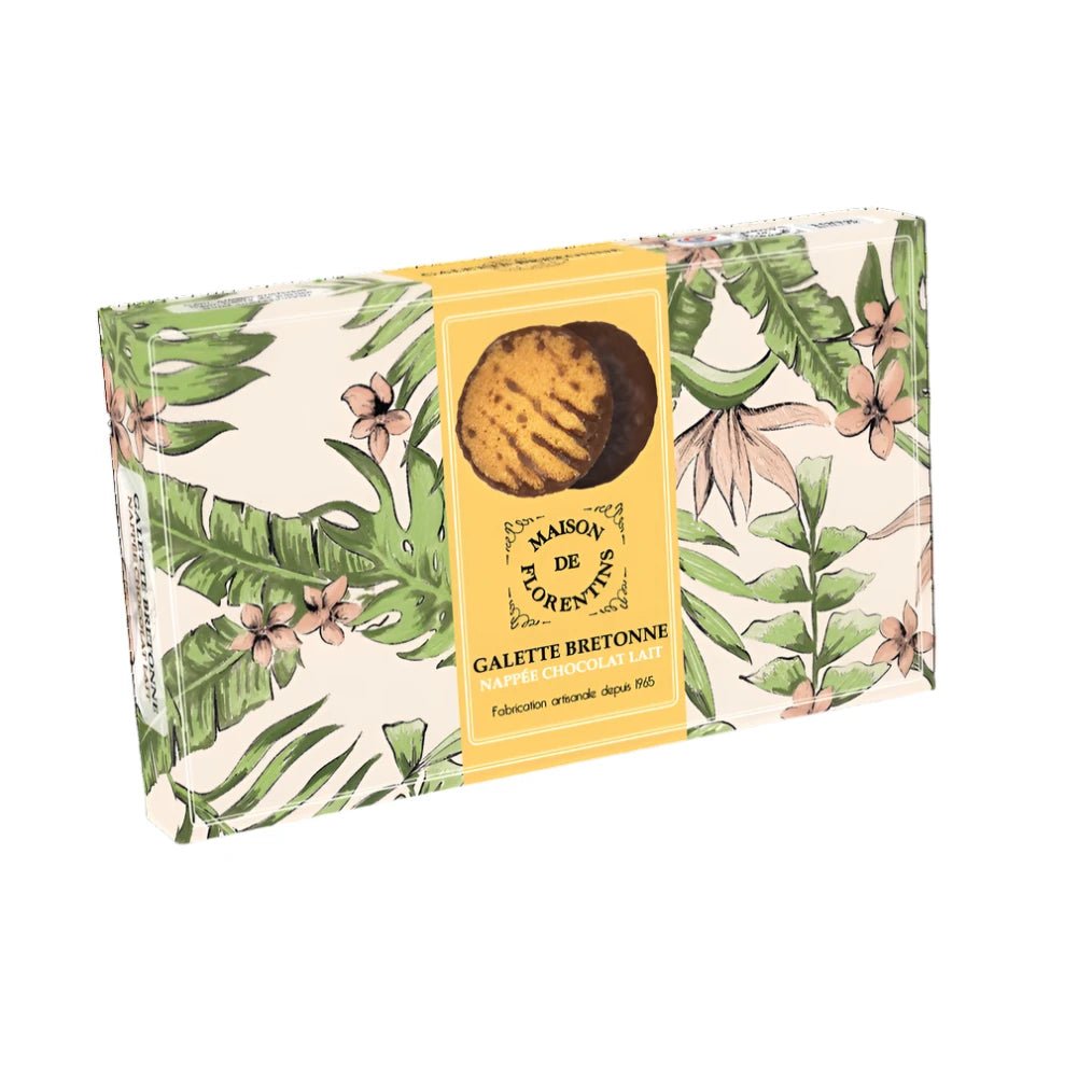 Bretons Cakes Topped with Milk Chocolate