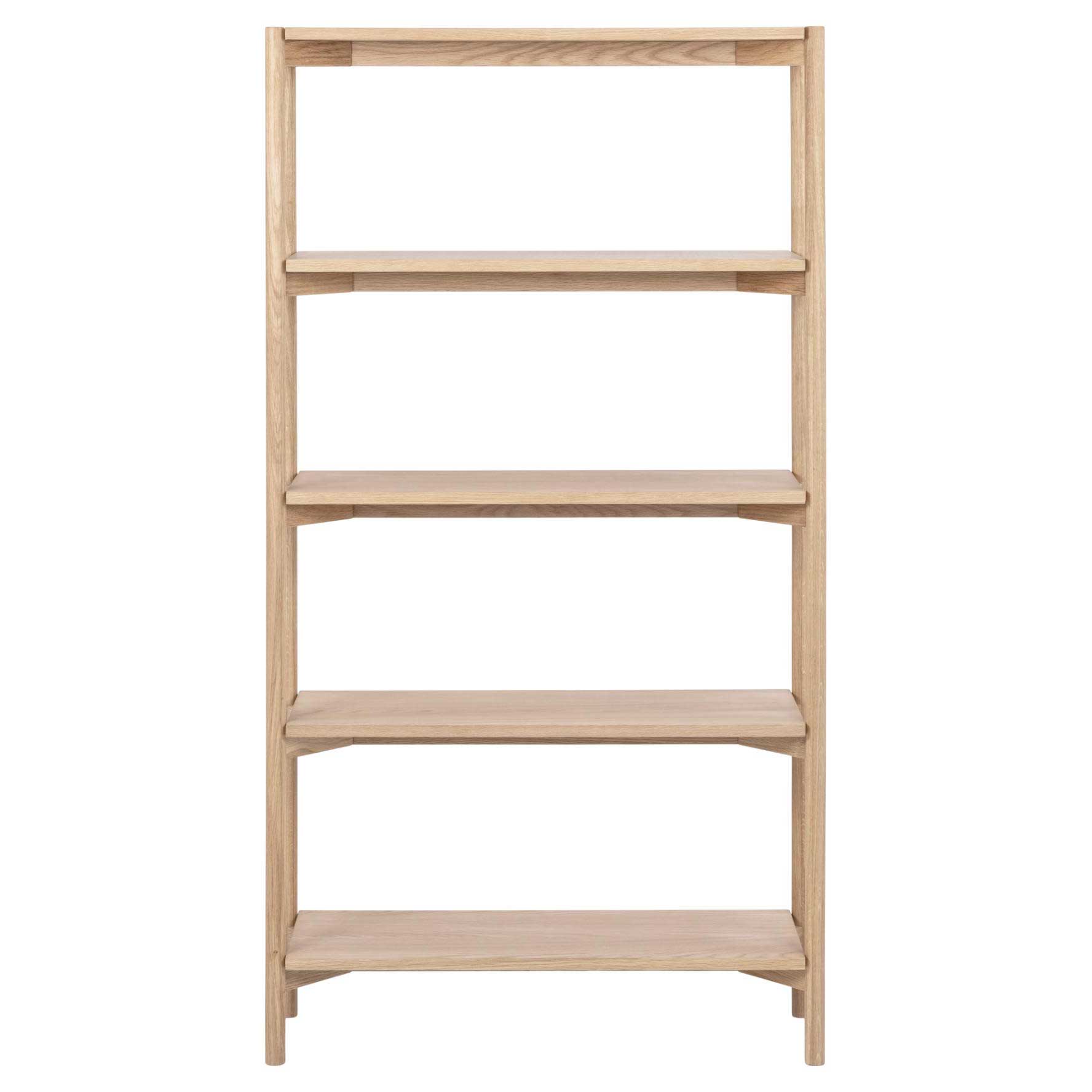 Brussels Bookcase, Tall Limed Oak,Oiled Oak
