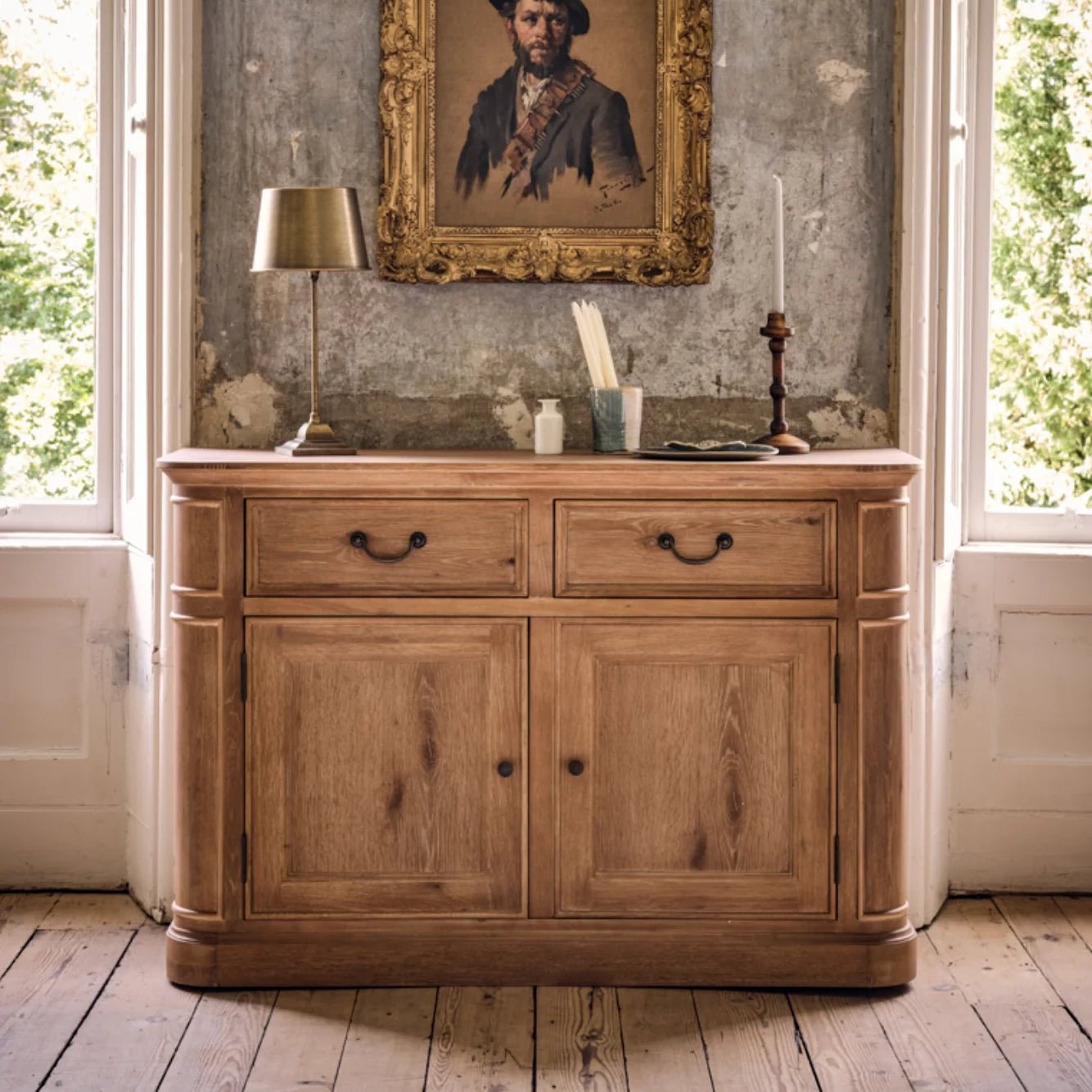 Cannes 2 Drawer Sideboard