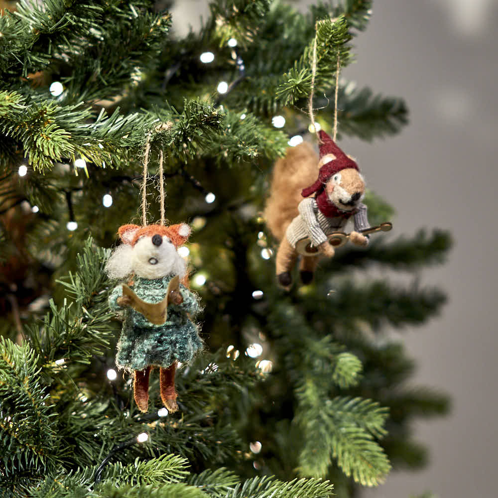 Carolling Felt Animals, Assorted