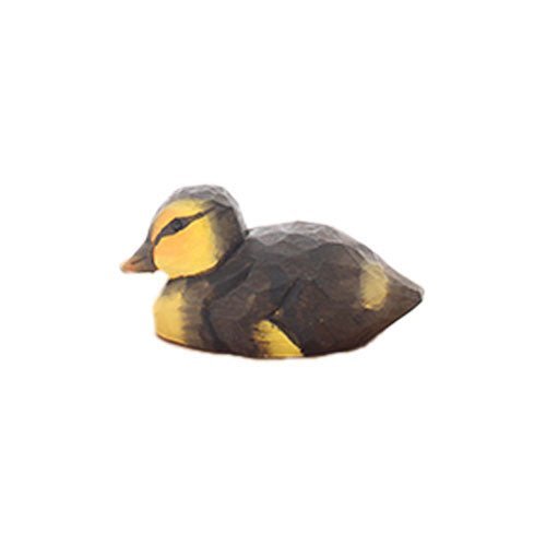 Carved Wooden Duckling