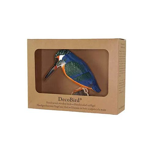 Carved Wooden Kingfisher