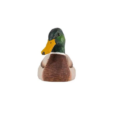 Carved Wooden Mallard Drake