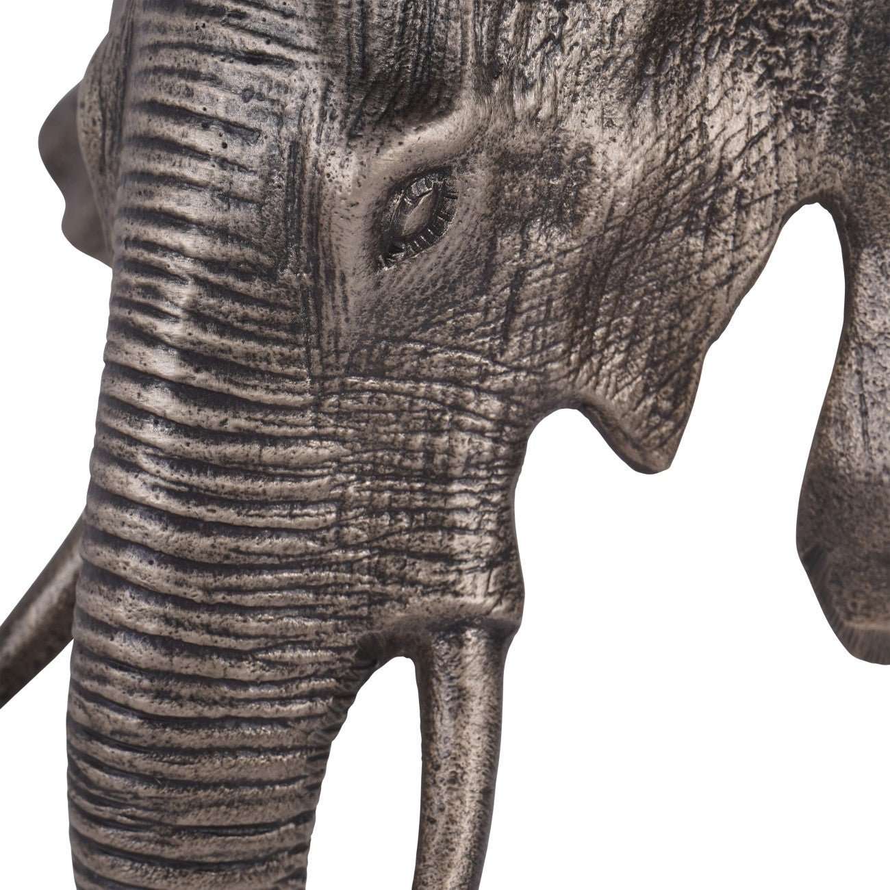 Cast Aluminium Elephant Sculpture