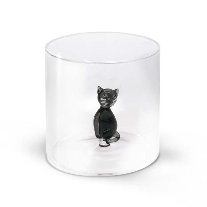 Cat Glass Tumbler