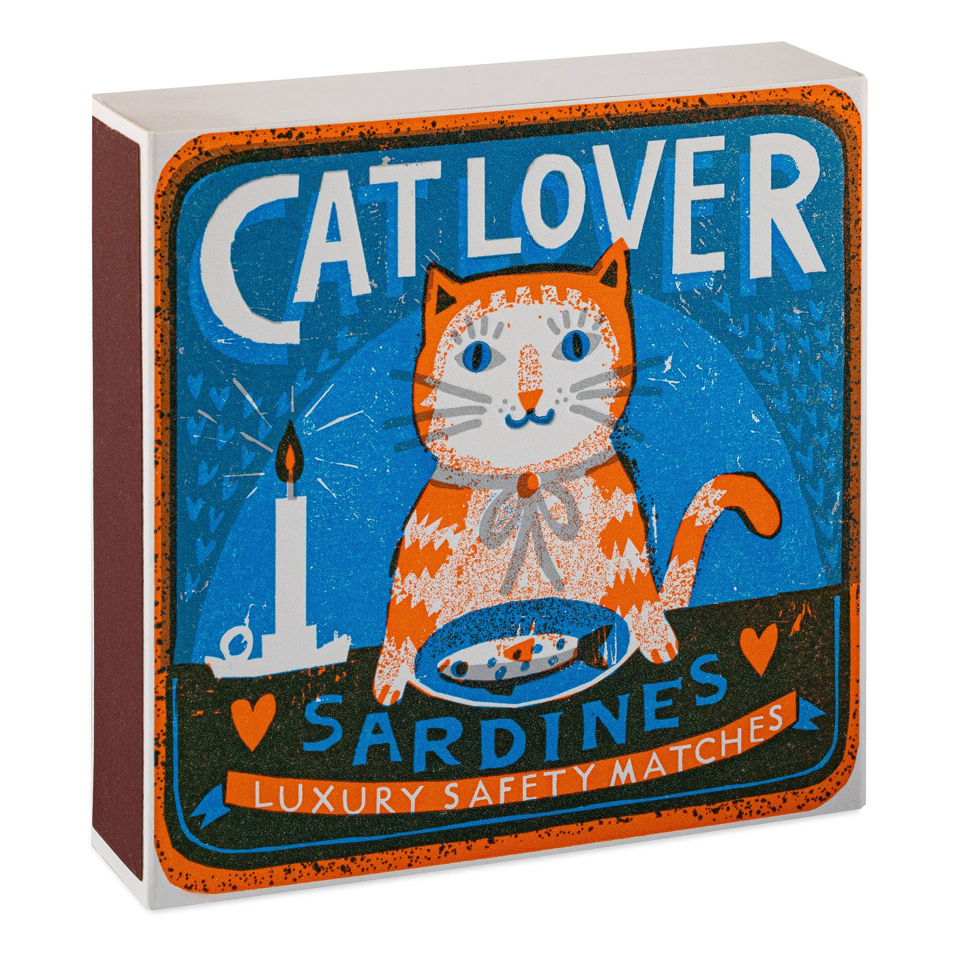 Cat Lover Square Matchbox