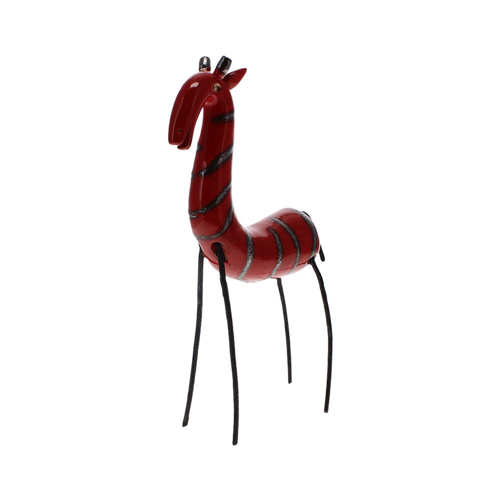 Ceramic Giraffe, Red