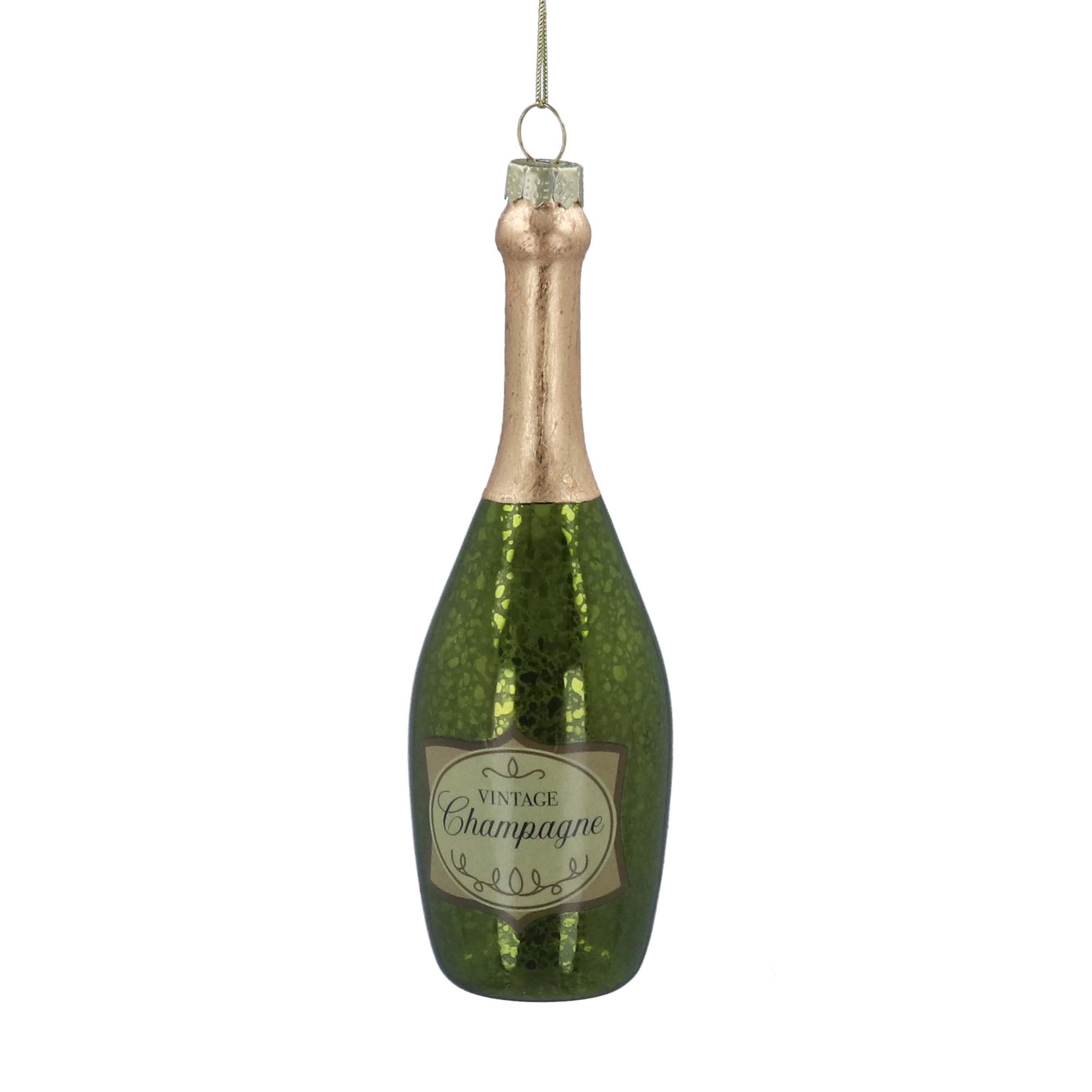 Champagne Bottle Bauble