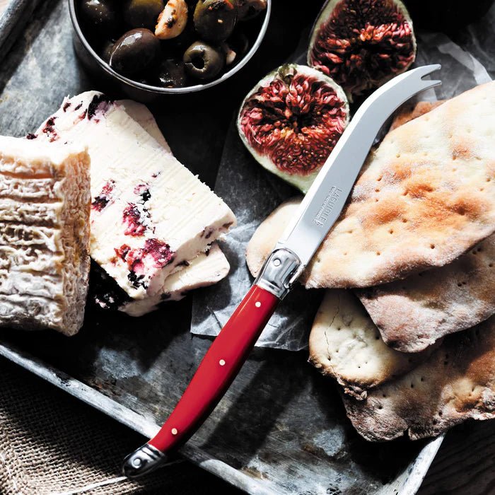 Cheese Knife, Assorted Colours Aqua,Lime,Black,Orange,Red,Stainless Steel,Mushroom,Purple,Ivory