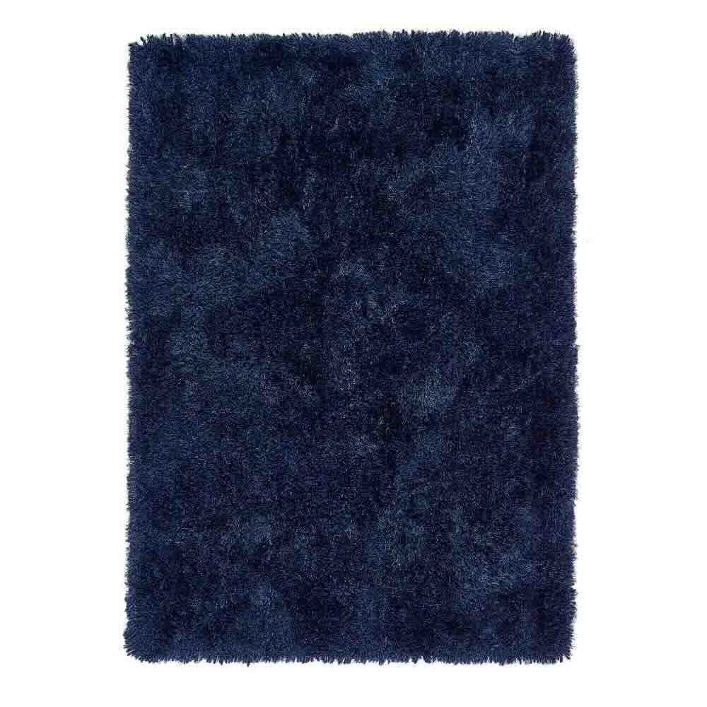 Chicago Shaggy Rug, Indigo 110 x 160cm,133cm Circle,140 x 200cm,160 x 230cm,200 x 290cm,67 x 200cm,90 x 150cm