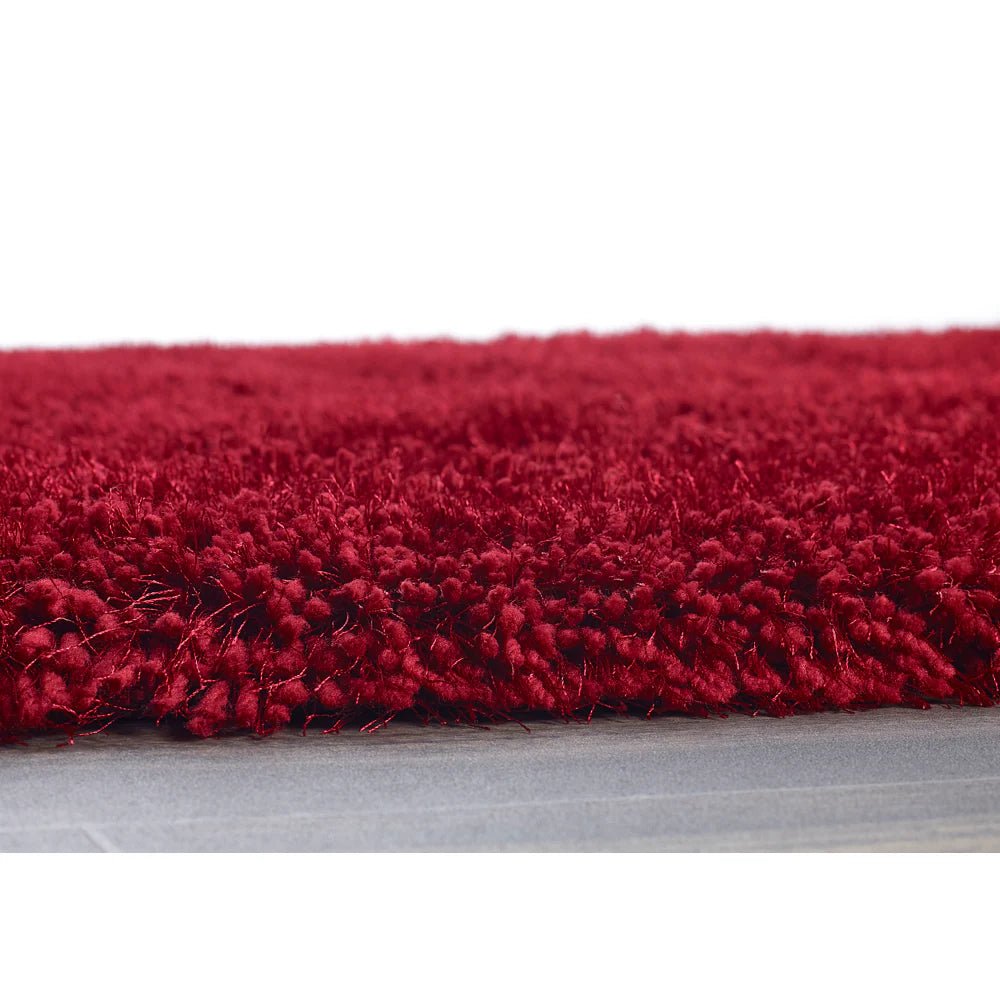 Chicago Shaggy Rug, Red 110 x 160cm,133cm Circle,140 x 200cm,160 x 230cm,200 x 290cm,67 x 200cm,90 x 150cm