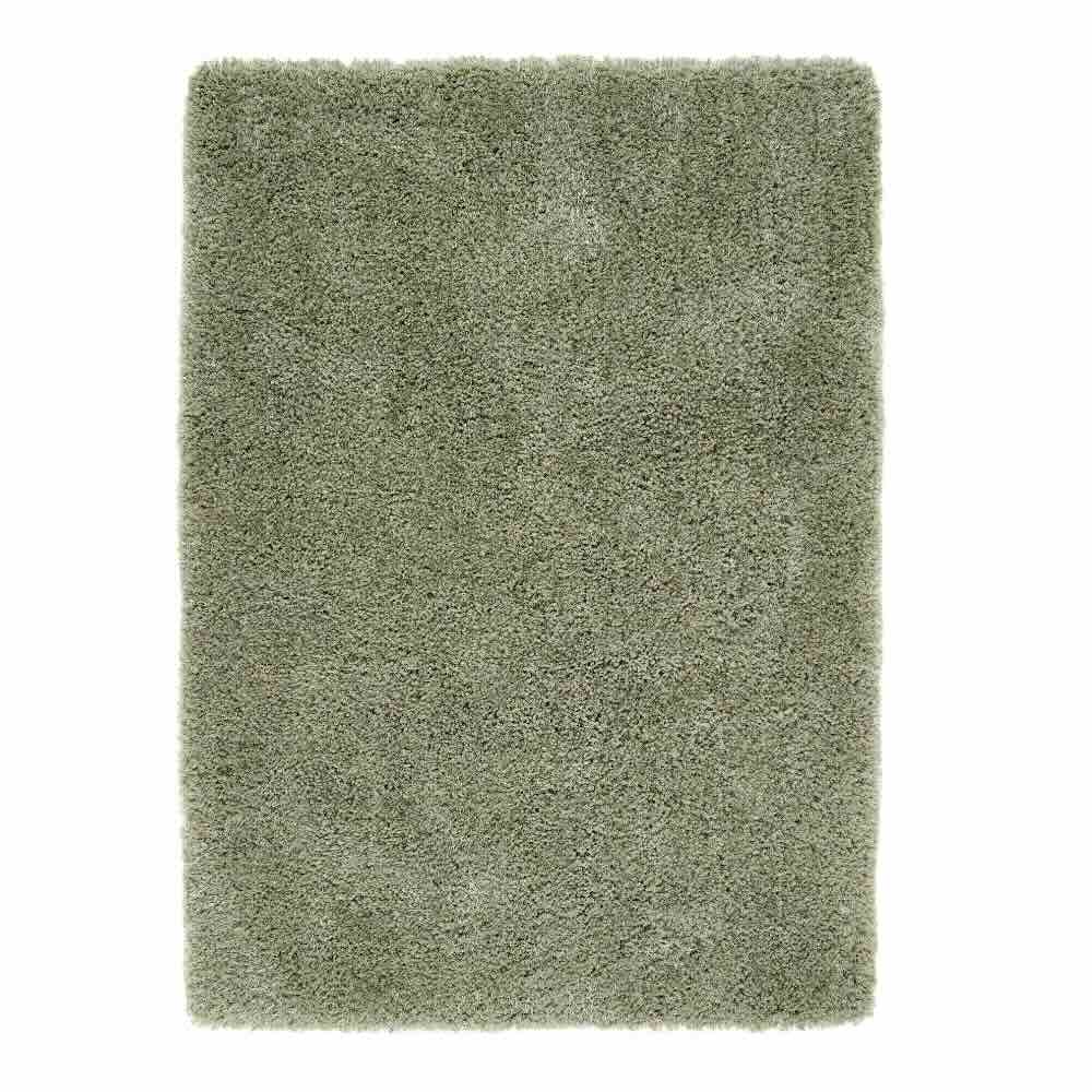 Chicago Shaggy Rug, Sage Green 110 x 160cm,133cm Circle,140 x 200cm,160 x 230cm,200 x 290cm,67 x 200cm,90 x 150cm